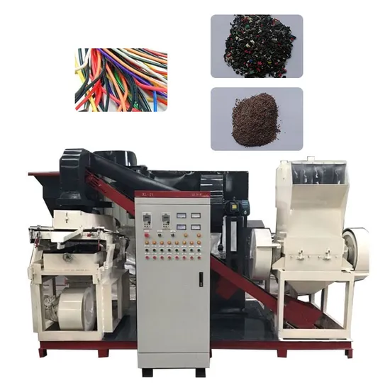 Mini High Efficiency Copper Wire Separation Machine Cable Integrated Granulator Recycle Machine for Sale 