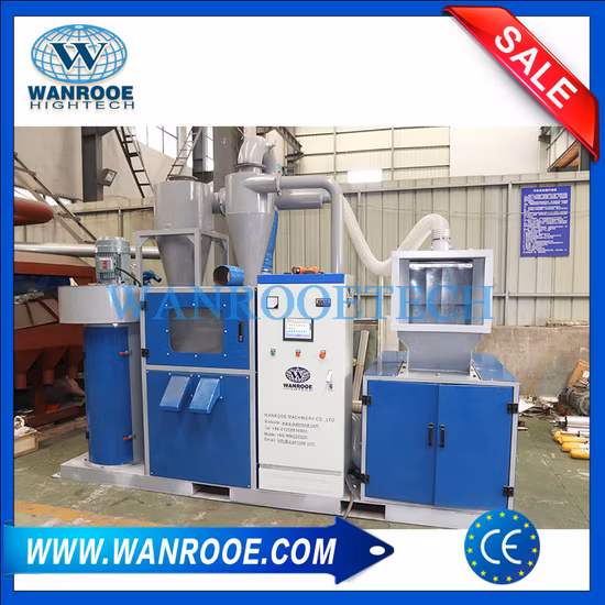 Scrap Electrical Aluminum Copper Wire Cable Plastic Separator Recycling Granulator Machine