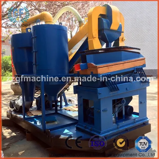 Aluminum or Copper Cable Wire Granulator Recycling Machine 