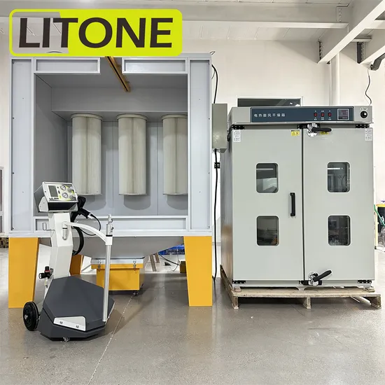 Small Electrostatic Spray Gun Powder Coating System Machine for Fast Color Change