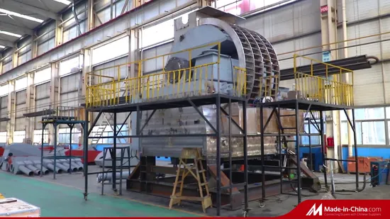 Vertical Ring High Gradient Magnetic Separator Magnetic Separator for Quartz Sand 