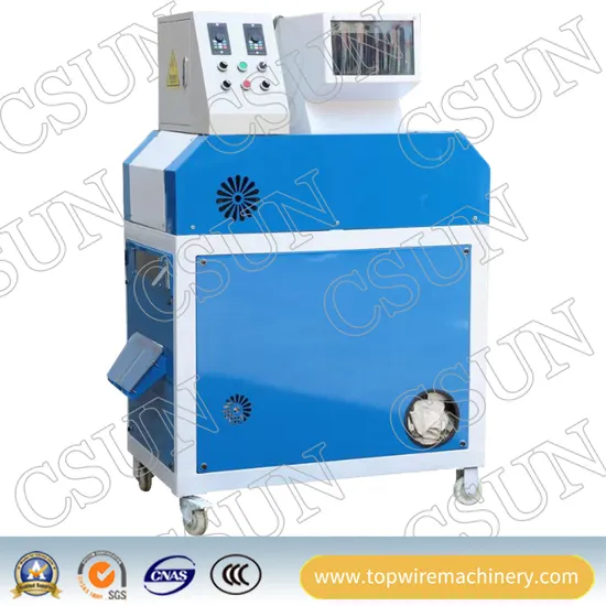 Dry Copper Cable Wire Granulator & separator Recycling Machine 