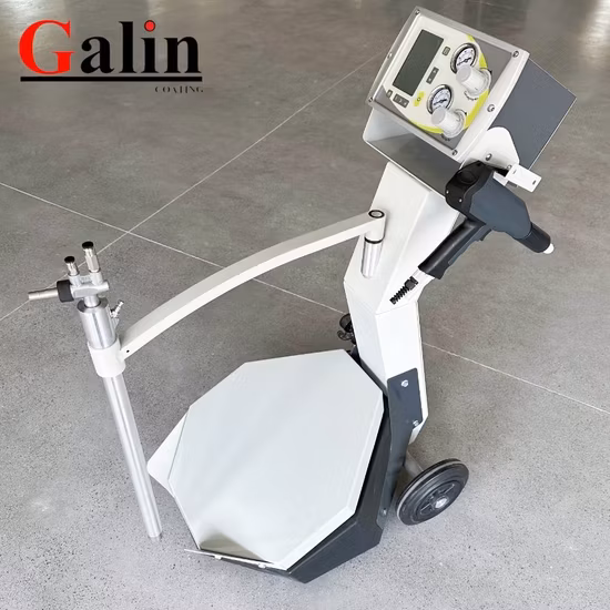Powder Cup Small Portable Test Electrostatic Powder Coating Machine for Metal Finish (Galin