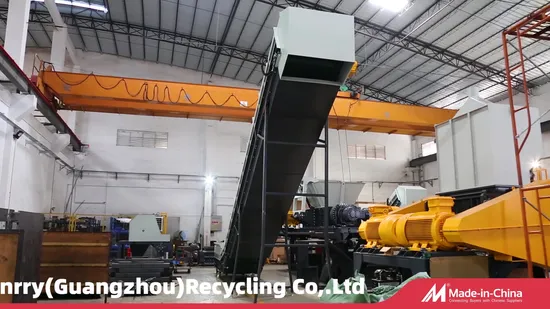 Pet/PP/PE/Agricultural Film/Woven Bag/Nylon/Bottle Flakes/ Pipes Shredder Crusher Washing Machine Plastic Recycling Machine