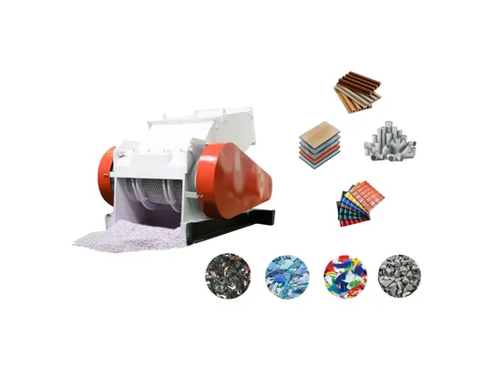 Waste Rigid Plastic Recycling Crusher PVC Pipe Tube Shredder HDPE/WPC Floor Crushing Machine 